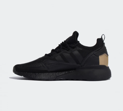 Size 11 - adidas ZX 2K Boost Black Gold Metallic for sale online 