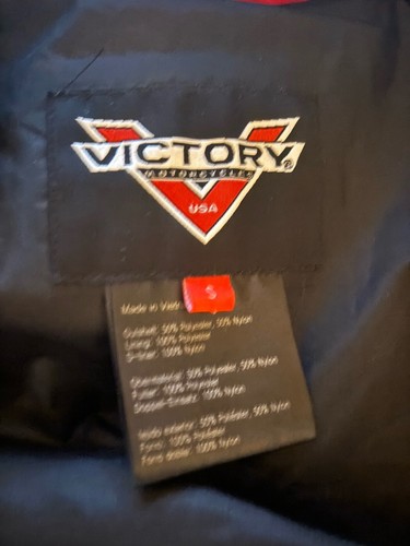 Victory Motorcycles Jacket Womens Size Small Black Gray Mes Cafe Racer Armor - Picture 6 of 6