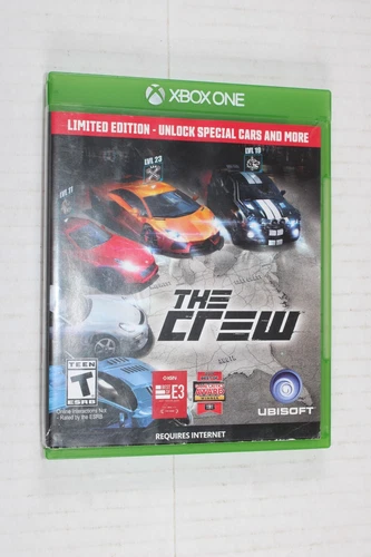 The Crew - Limited Edition (Microsoft Xbox One, 2014) Authentic, Complete tested