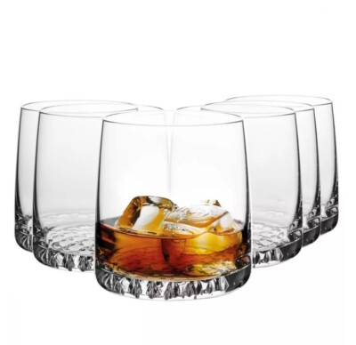 Set Di 6 Bicchieri Da Whisky Fjord - 370 ML, Vetro Cristallino, Lavabili In Lavastoviglie - Foto 7