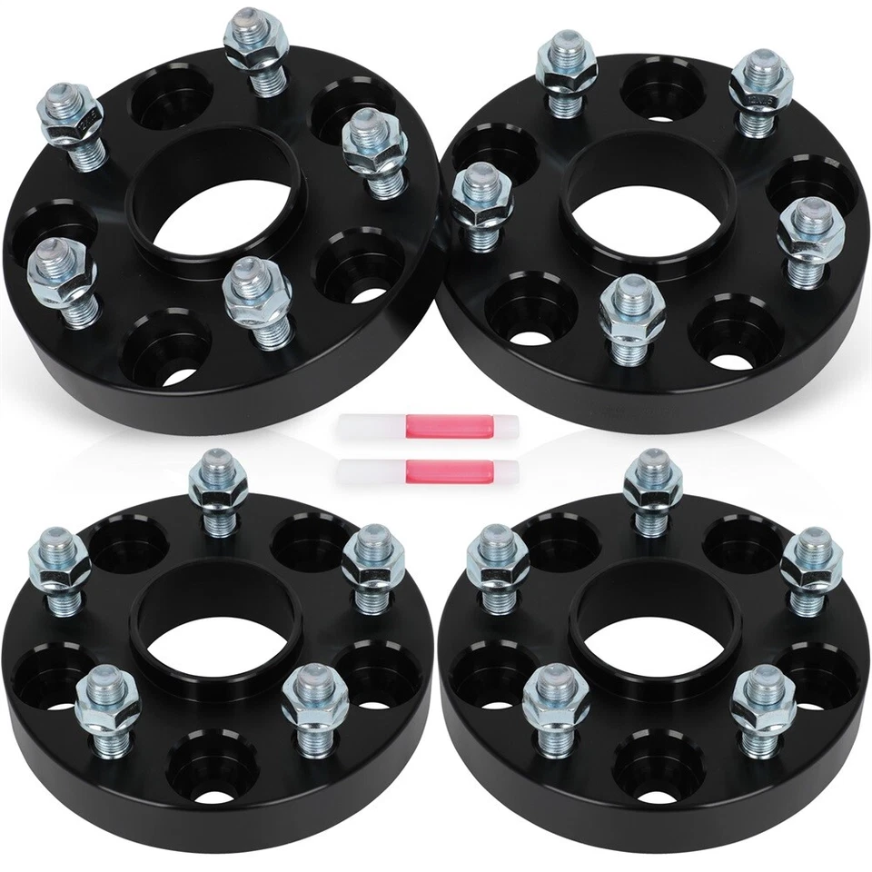 4Pcs 1" 5x4.5 Hub Centric Wheel Spacers For Toyota Avalon Camry C-HR Highlander - Image 2 of 4