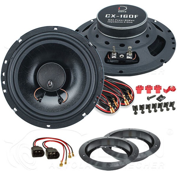 Dietz Auto Lautsprecher FüR VW Touran I / 1T 2003-2014 Front Vorn TüR 85W #BDK3-image