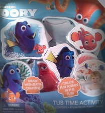 New  Disney Finding Dory Tub Time Activity Set with Nemo 