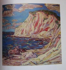 Elmer Livingston MacRae (1875-1953) impressionist at Holley House, Connecticut