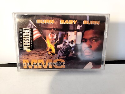 2 Black 2 Strong MMG "Burn Baby Burn" Cassette Tape, (1990) | eBay