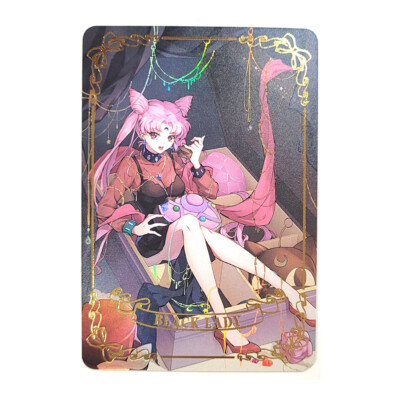 Sailor Moon ACG Rainbow Holo Foil Card 1106 - Black Lady in Jewelry Box