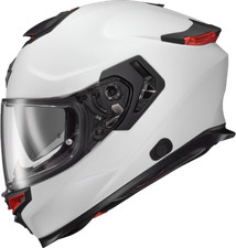 SCORPION EXO Eclipse Full Face Helmet Matte Pearl White Xs ECL-0052