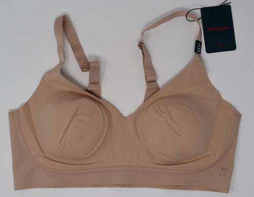Tommy John Comfort Smoothing Triangle Bralette Rugby Tan M (A-C) (D-DD) L (A-C)