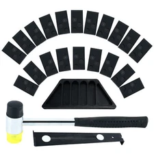 Wood Flooring Laminate Installation Kit Floor Fitting Tool 20 Spacers Home Black