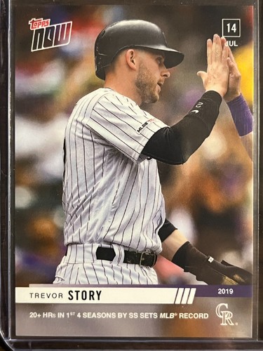 2019 Topps Now 513 Trevor Story