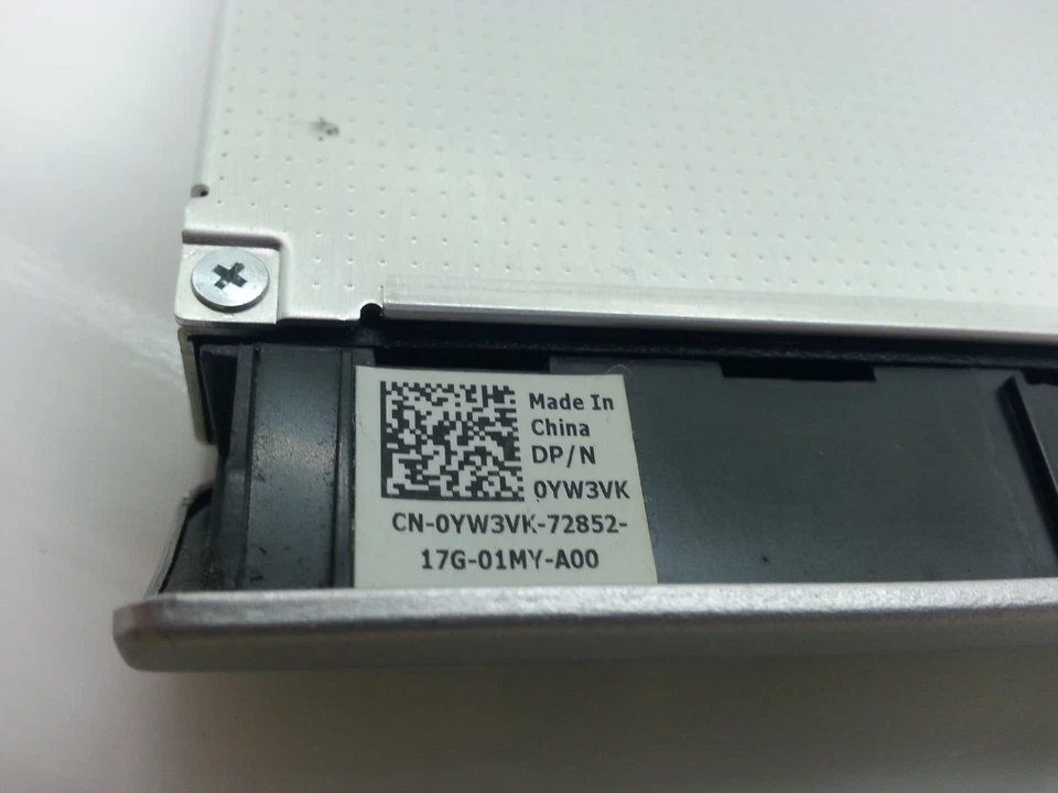 Dell Vostro 3540 Sony DVDCD Rewritable Drive AD-7717H XXFJG Front Bezel YW3VK 47 - Image 3 of 4