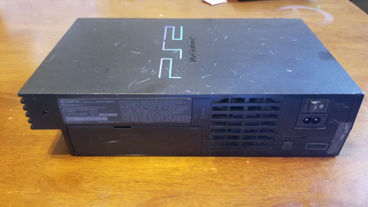 PlayStation2 - ★ジャンク★　SONY PlayStation2 SCPH３００００ ブラック Sony PlayStation2 PS2 black SCPH-30000 Console controller