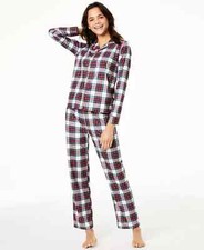 NWT Women's Stewart Plaid Family Pajama Set Matching Holiday Pajama Medium