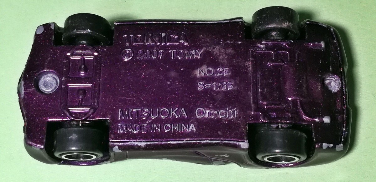 TOMICA MITSUOKA OROCHI purple No.25 dicasting car toy #M | eBay