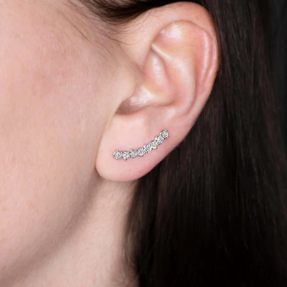 Ear crawler earrings sale