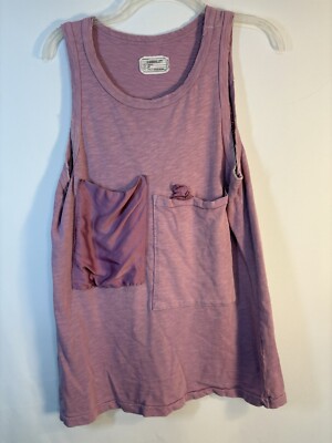 Current Elliot Tank Top Big Pocket Distressed Flaw- Has stain See measurements