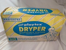 Vintage Playtex Drypers Diapers New In Box