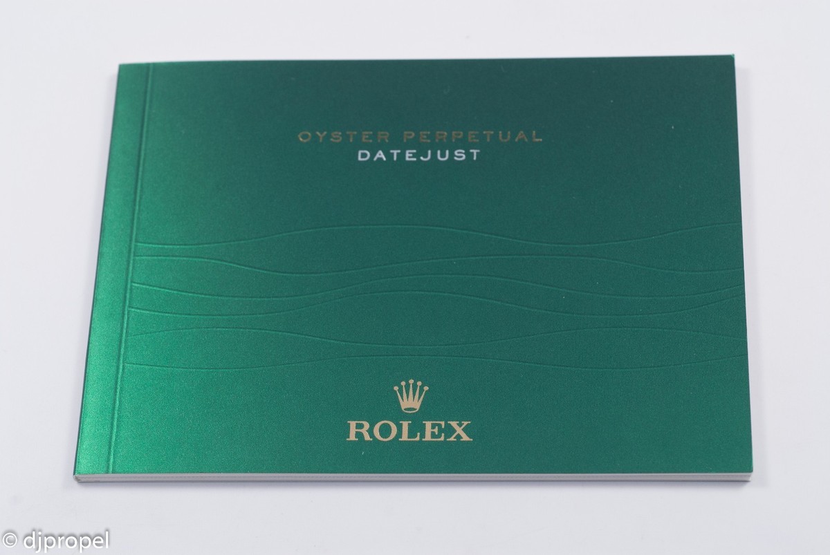 ROLEX書籍　3冊セット Rolex Original (pre-owned) Datejust Booklet 15.1.15000 Printed in
