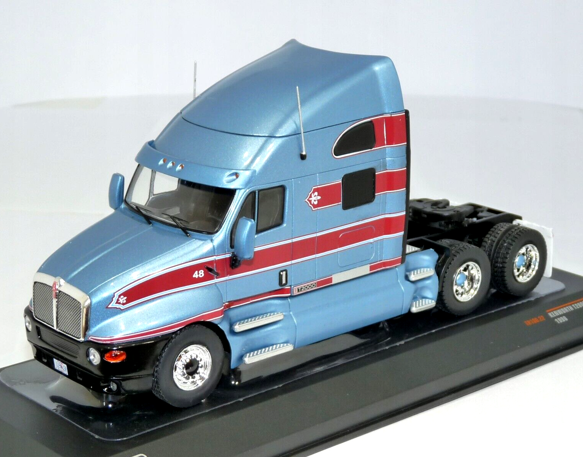 IXO MODEL TRUCKS KENWORTH T2000 1998 LIGHT BLUE 1-43 SCALE TR180