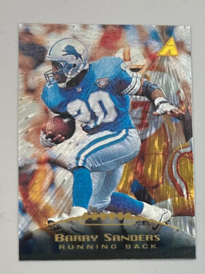 1995 PINNACLE FOOTBALL BARRY SANDERS TROPHY COLLECTION #39 PACK FRESH!!