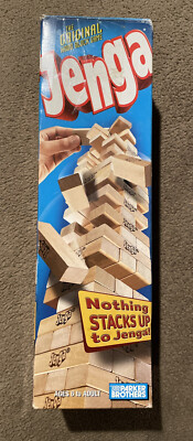 Jenga Wood Block Game Parker Brothers Hasbro 2004