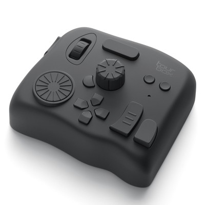 TourBox Elite, Bluetooth Controller for Video Photo Editing Color Grading, Da...