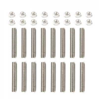 Stainless Steel Bolts Exhaust Manifold Header Stud Kit For Ford F150 4.6/5.4L V8
