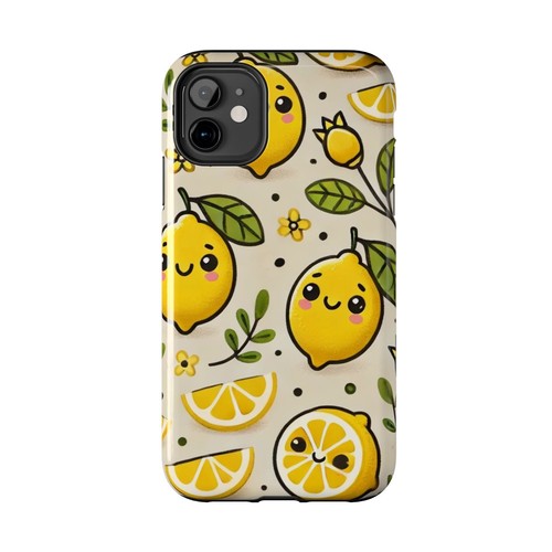 Cutesy Lemon Tough Phone Case Stylish & Durable Protection - 第 71/103 張圖片