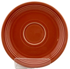 Retired Fiesta Persimmon 5 7/8" Saucer Homer Laughlin Fiestaware
