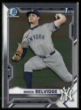 2021 Bowman Draft #BDC-24 Brock Selvidge Chrome