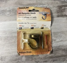 All Purpose Hook - Toggler 56125 -Antique Brass