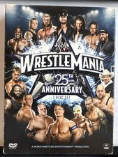 WWE: WrestleMania XXV - 25th Anniversary Rare OOP Set Undertaker Triple H