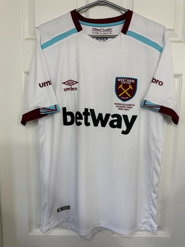 West Ham United 2016-17 Away Jersey Umbro Betway London Stadium Men's Medium
