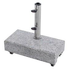 Doppler Balkon Schirmständer Granit 25 kg mit Rollen 32 x 45cm