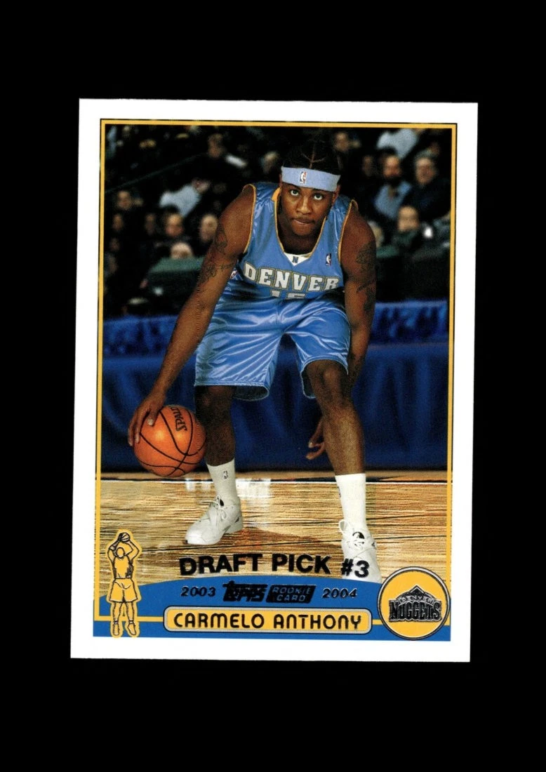 その他 2003 topps Carmelo Anthony rc black /500 その他 2003 topps