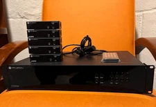 Atlona AT-UHD-PRO3-66M 4K/UHD 6×6 HDMI to HDBaseT Matrix Switcher & 5 Receivers 