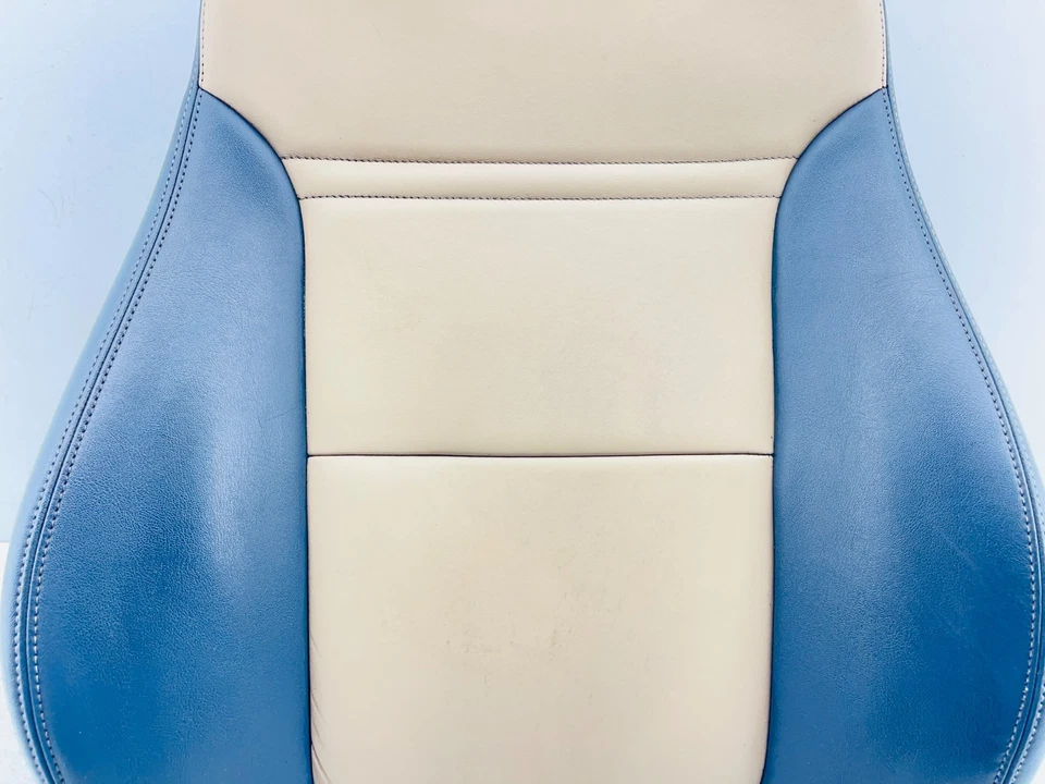 06-09 Saturn Pontiac Solsticio Asiento Parte Superior Cubierta Gris Amarillo Izquierdo OEM Foto 3 de 4