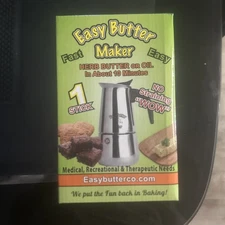 Easy Butter Maker 1 Stick Herbal Oil Infuser Extractor w/ Bag & Instructions