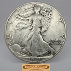 1941 Walking Liberty Half Dollar, 90% Silver - #C58469NQ