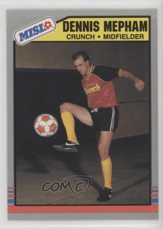 1989-90 Pacific MISL Dennis Mepham #100 0c4