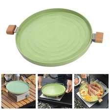 Plaque de cuisson antiadh??sive en alliage d'aluminium 28 cm parfaite pour barbe