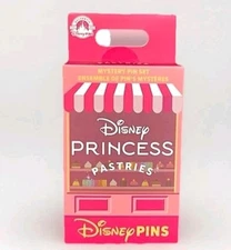 Disney Princess Pastries 2024 One Unopened Random Pin Box With Two Pins Pin OE
