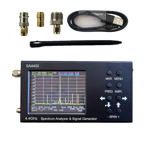 High Performance Spectrum Analyzer SA4400 for RF Testing from 45MHz to 4400MHz - Picture 9 of 12