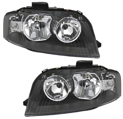 Scheinwerfer Set für Audi A3 8P 2003-2008 Halogen H7 H7 LWR Motoren links rechts