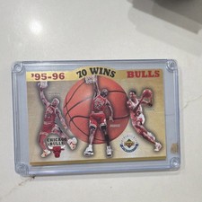 Upper Deck 1995-96 Chicago Bulls 70 Wins #5182 Limited Edition Card
