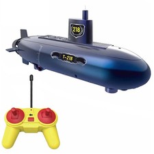 Mini RC Submarine, 2.4GHz Remote Control Boat, 6 Channels DIY Under Water Shi...