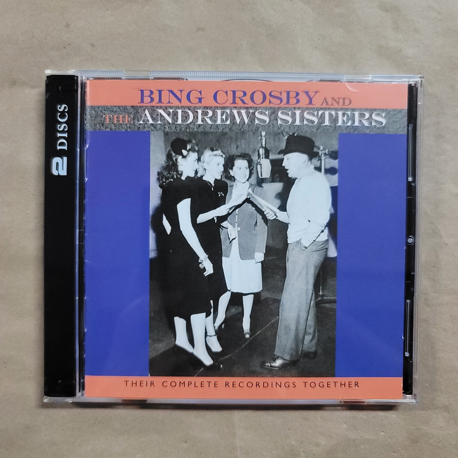 Their Complete Recordings Together By Bing Crosby & The Andrews Sisters 2CD 1996