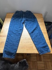 Vintage L.L. Bean Flannel Lined High Waisted Jeans Women's Size 30x29