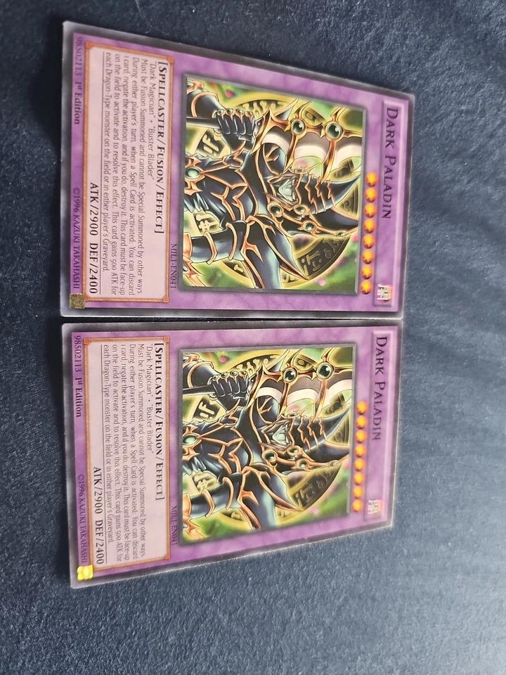 2x Dark Paladin MIL1-EN041 Millennium Pack 1st Edition Common NM Yu-Gi-Oh TCG - Image 2 of 4