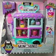 Disney Munchlings - Ice Cream Cart Playset - 13 pieces - Factory Sealed